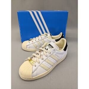 Adidas Originals Men's Superstar Sneaker, White/Wonder White/Black, Size US 4